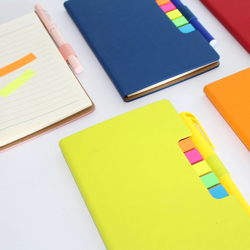 Pocket Notebook with Pen and Sticky 8