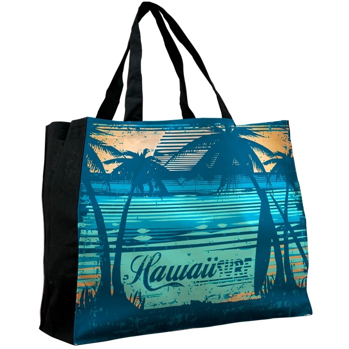 Wide Vibrant Color Cotton Tote 3