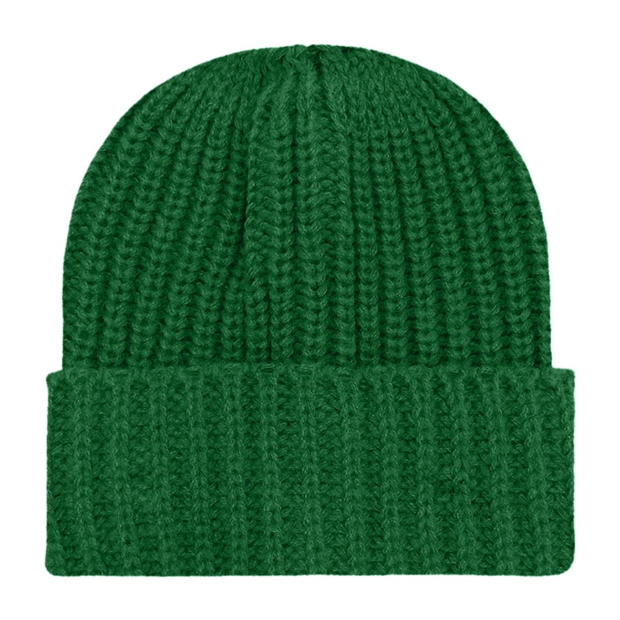 Chunky Ribbed Cuffed Beanie with Custom Logo - 100% Acrylic 16