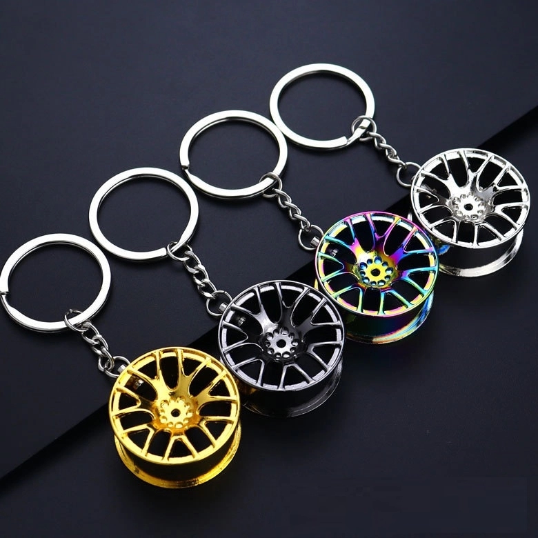 Auto Wheel Rim Keychain 3