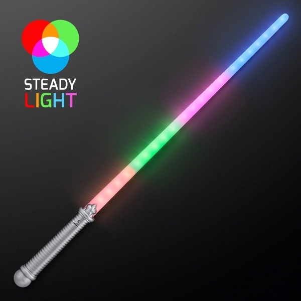 LED Layered 4 Color Rainbow Light Up Saber 3