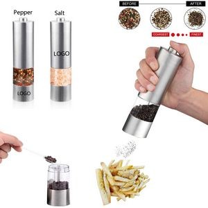 Battery Powered Stainless Steel Spice Grinder 4