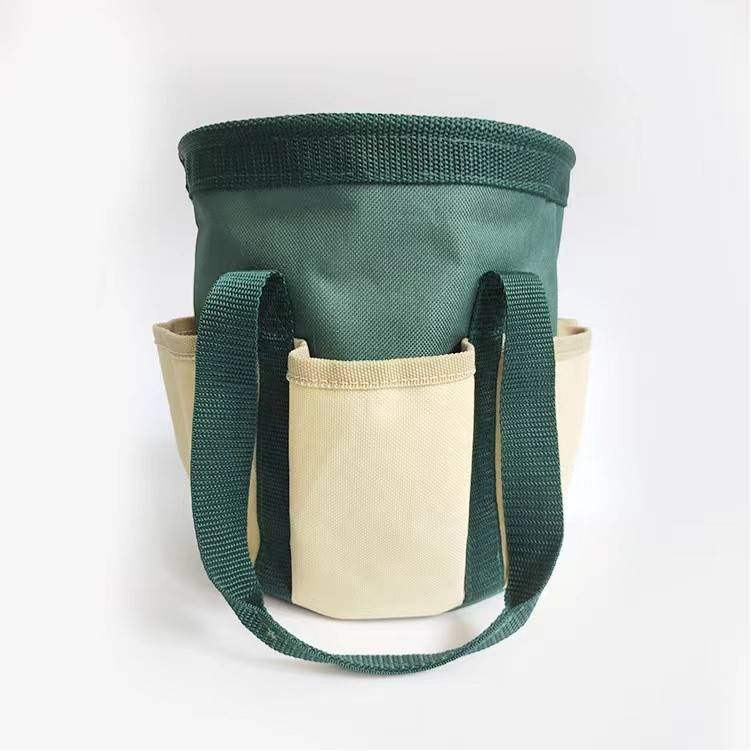 Portable Color Matching Garden Bucket Bag, custom tote bag with logo imprint 3