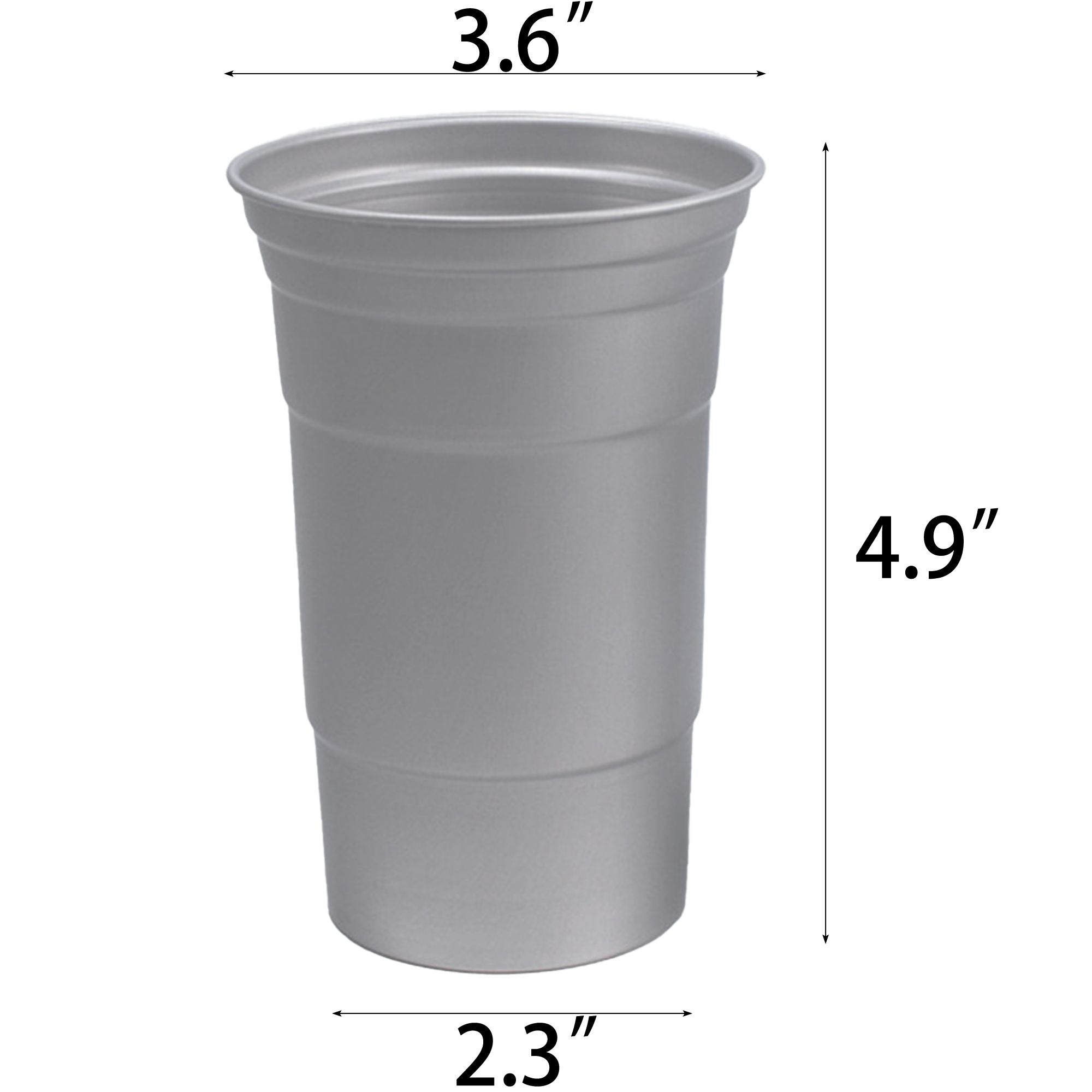 15oz Disposable Aluminum Foil Cup 2