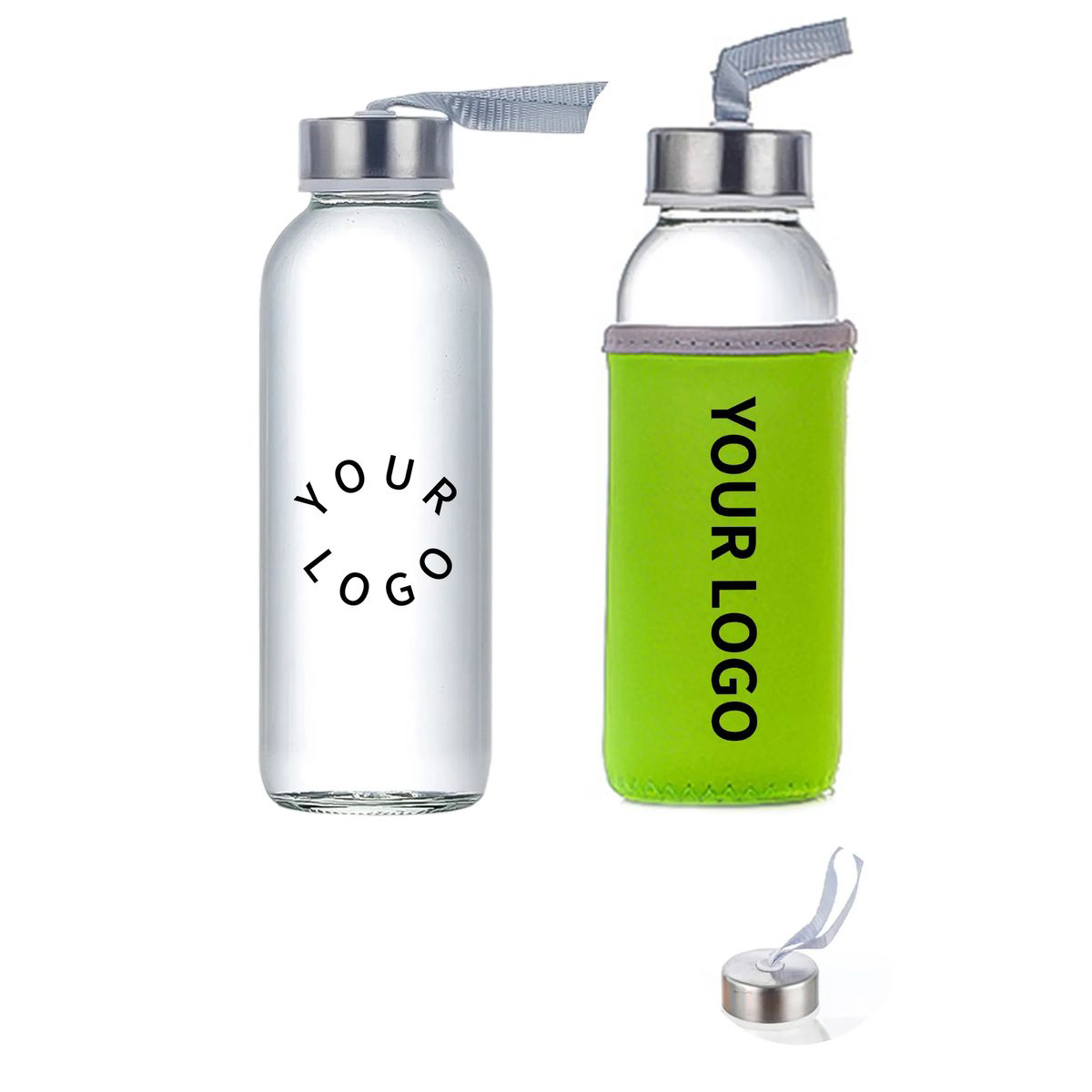 Heat Resistant Glass Bottle for Daily Hydration 2