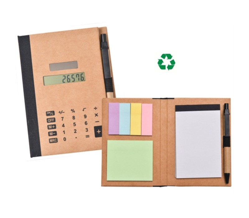 Eco-friendly Multi-Purpose Padfolio with Calculator 1