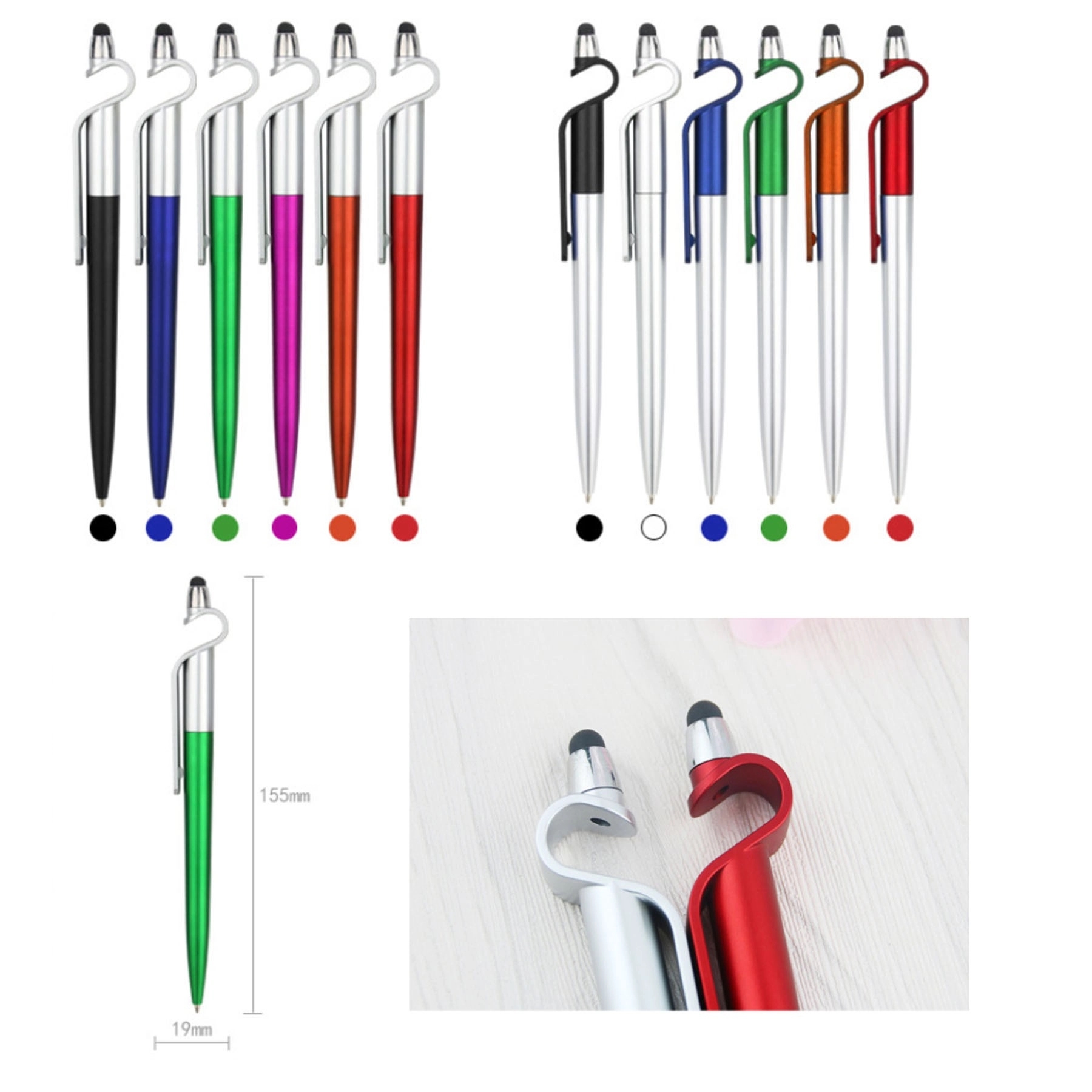 Multifunctional Stylus Pen with Phone Holder 2