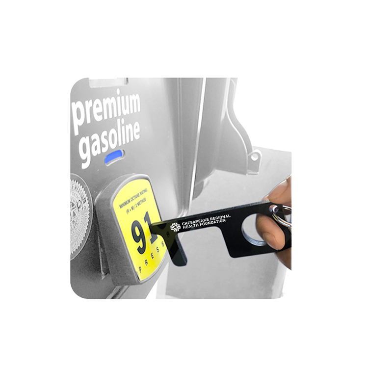 "ANSTED" Touchless Black Acrylic Sanitary Key 2