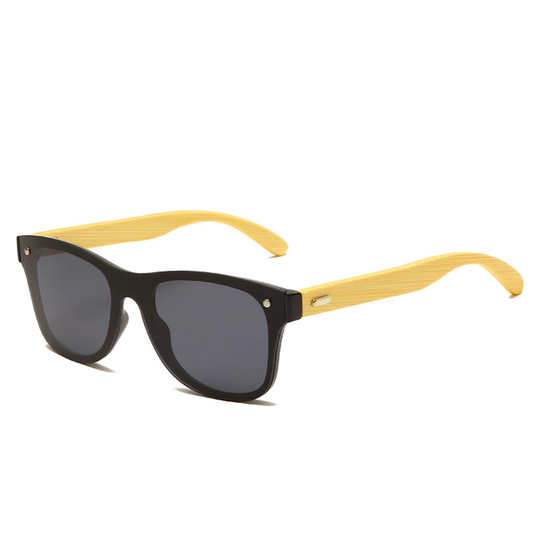 Bamboo Wood Arms Sunglasses 3