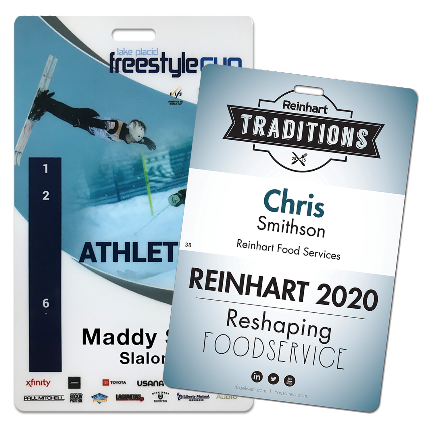Plastic Event Badges — view 1 of 2