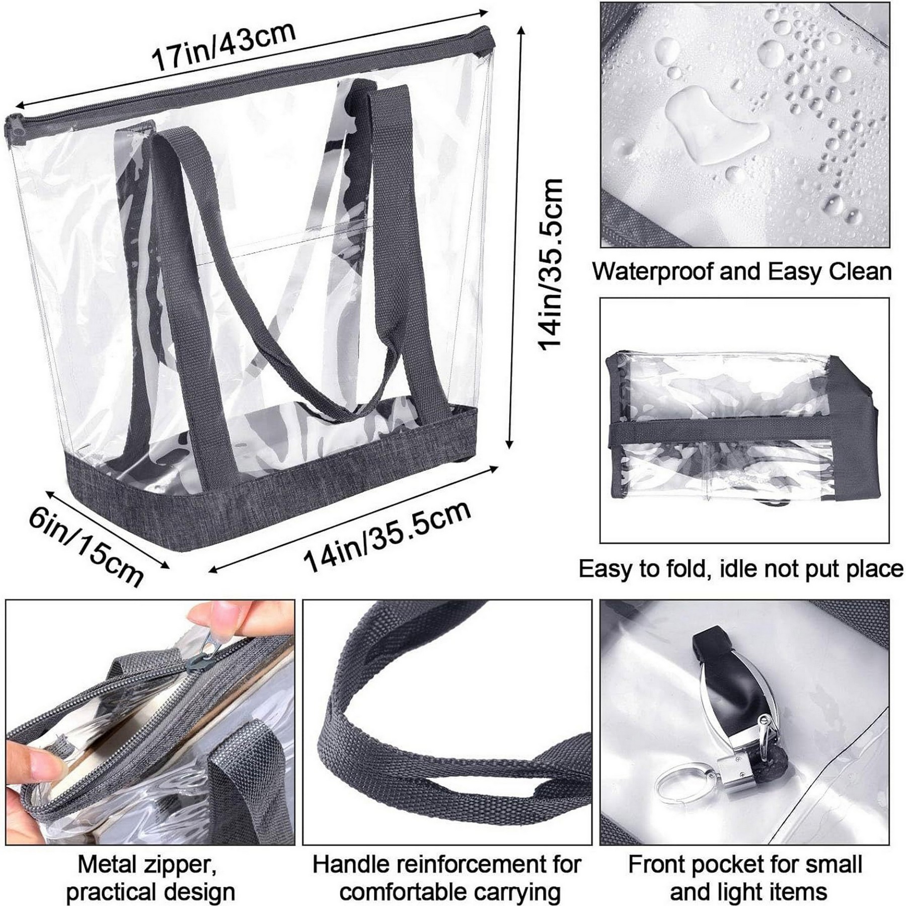 Clear Tote Bag 5