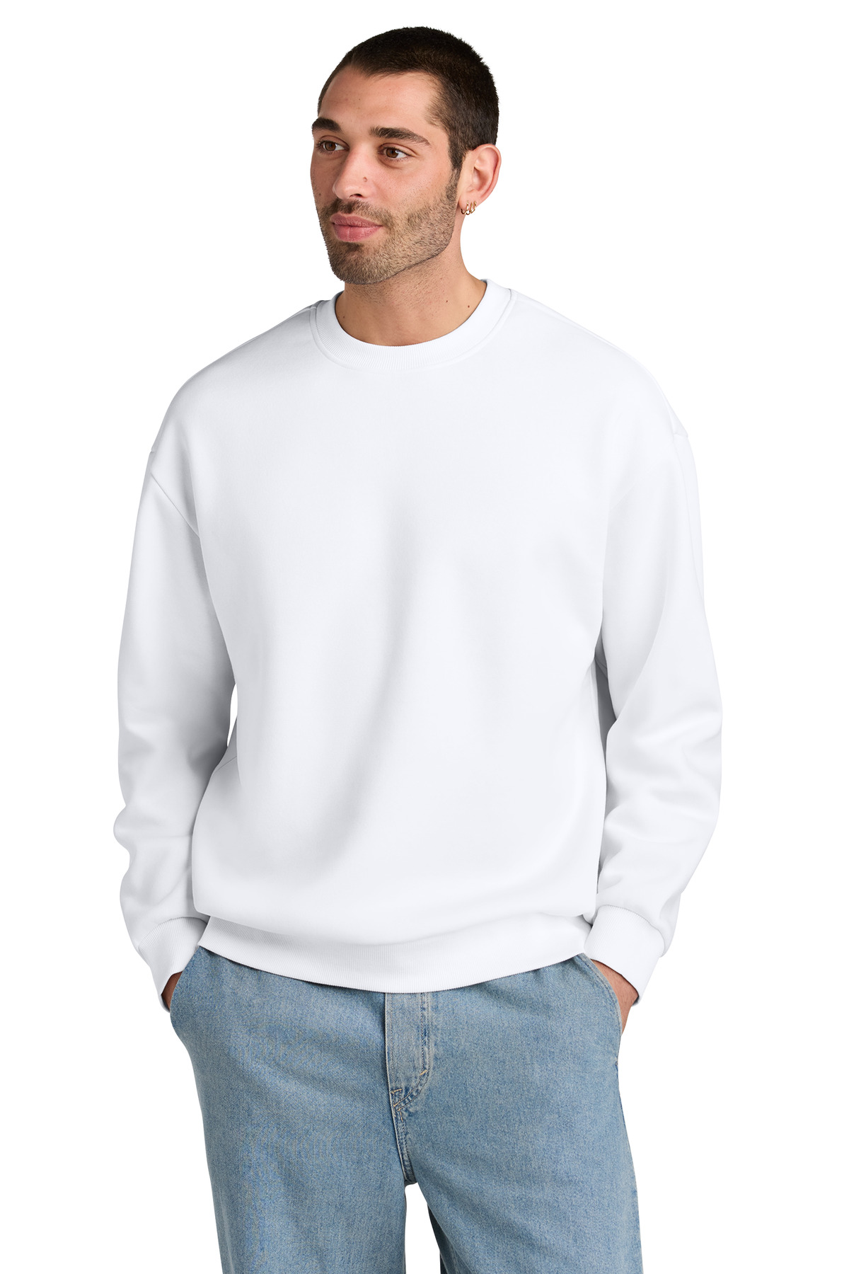District V.I.T. Heavyweight Fleece Crew DT6154 75