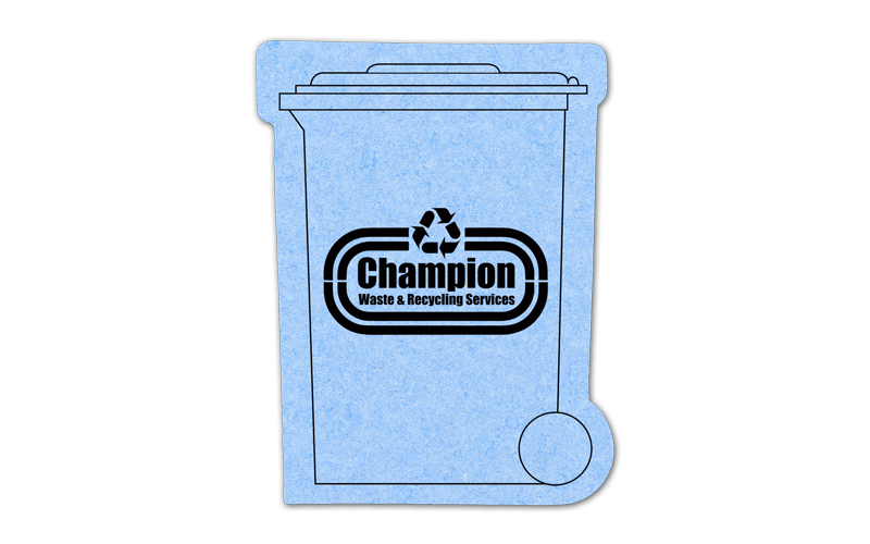 Recycling Bin Compressed Sponge