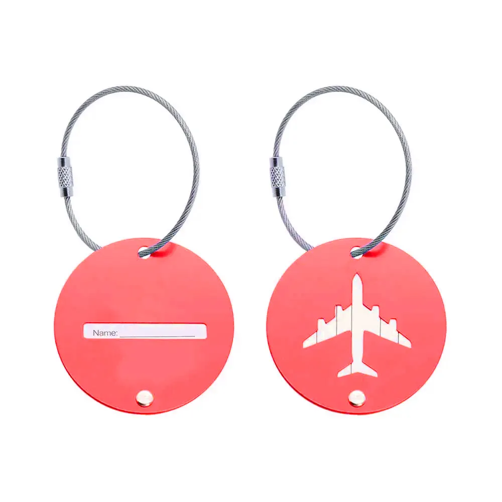 Aircraft Aluminum Alloy Luggage Tags 2