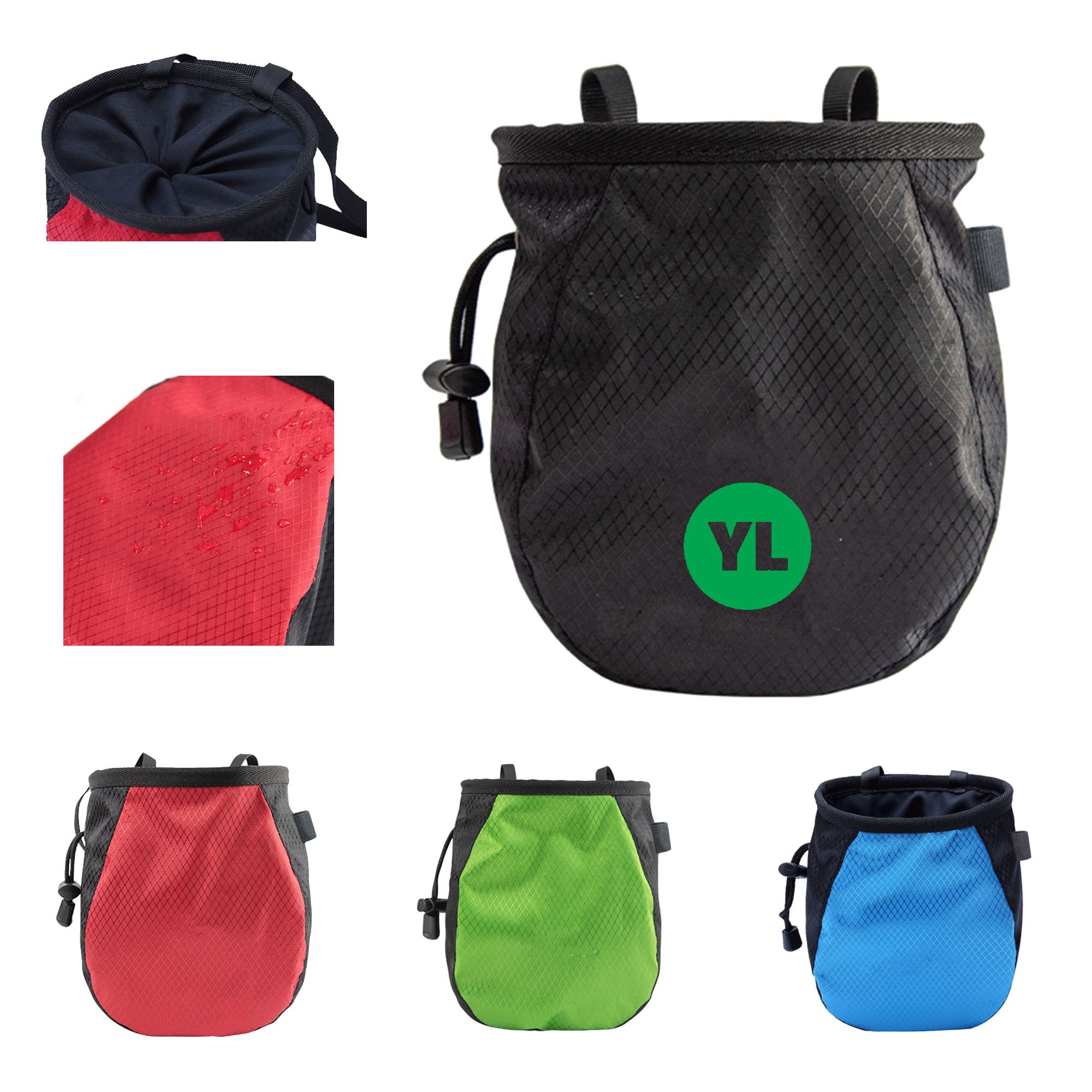 Climbing Weightlifting Magnesium Powder Chalk Bag MOQ 50 3