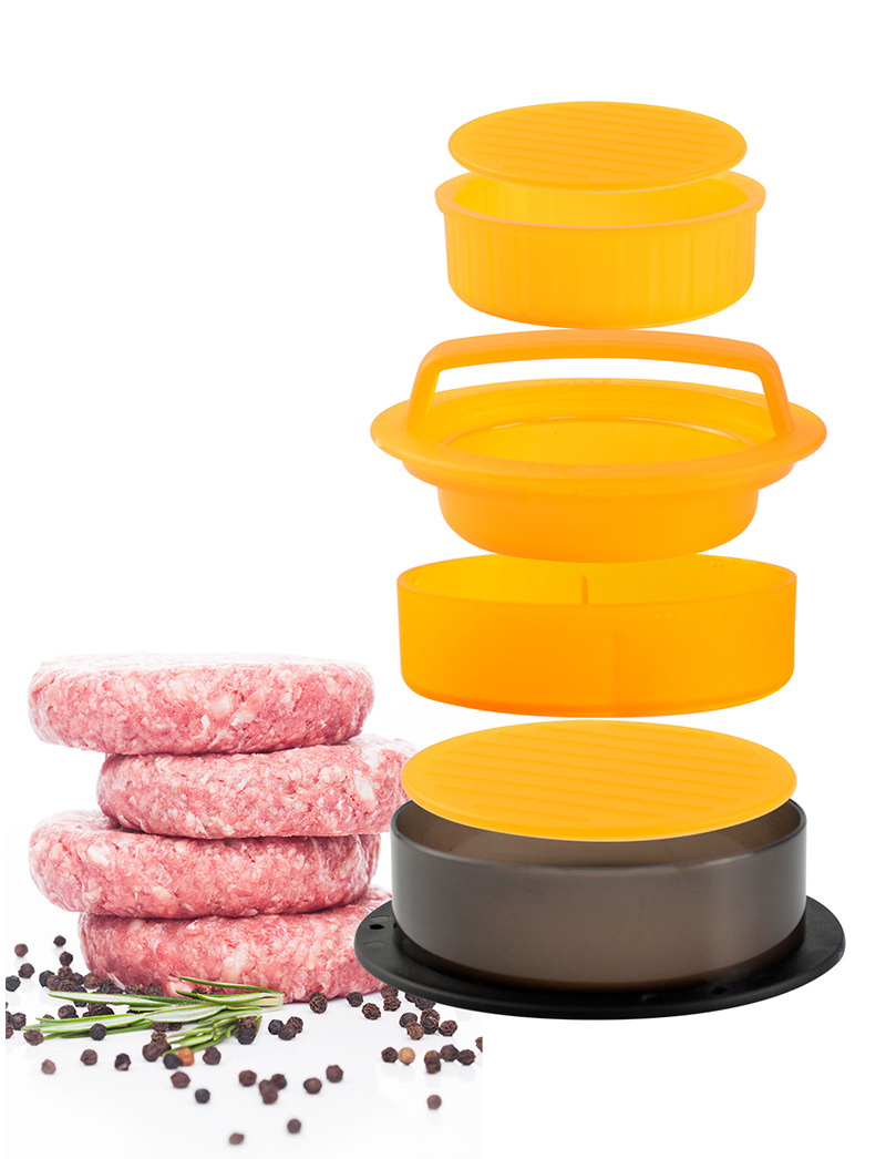 3-in-1 Burger Press Patty Maker 6