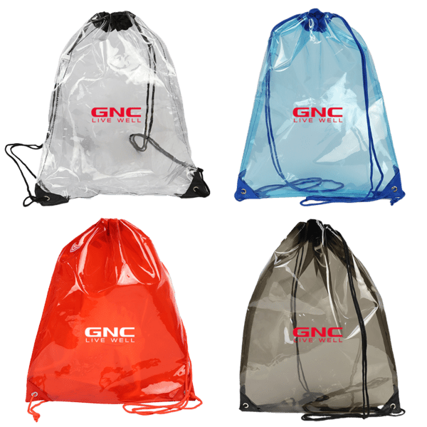 Phoenix Clear Drawstring Backpack 6