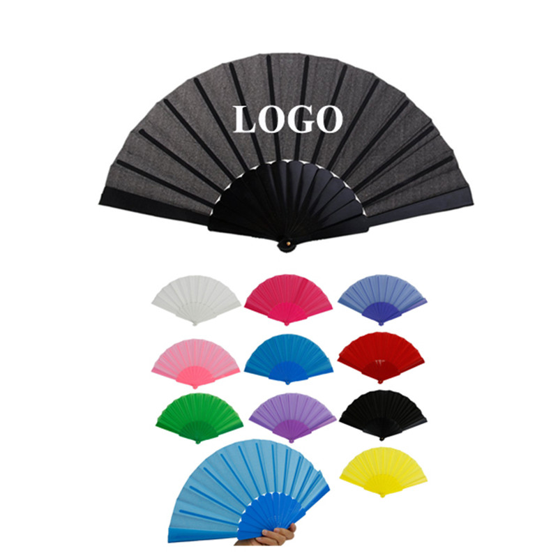 Plastic Folding Hand Fan 1