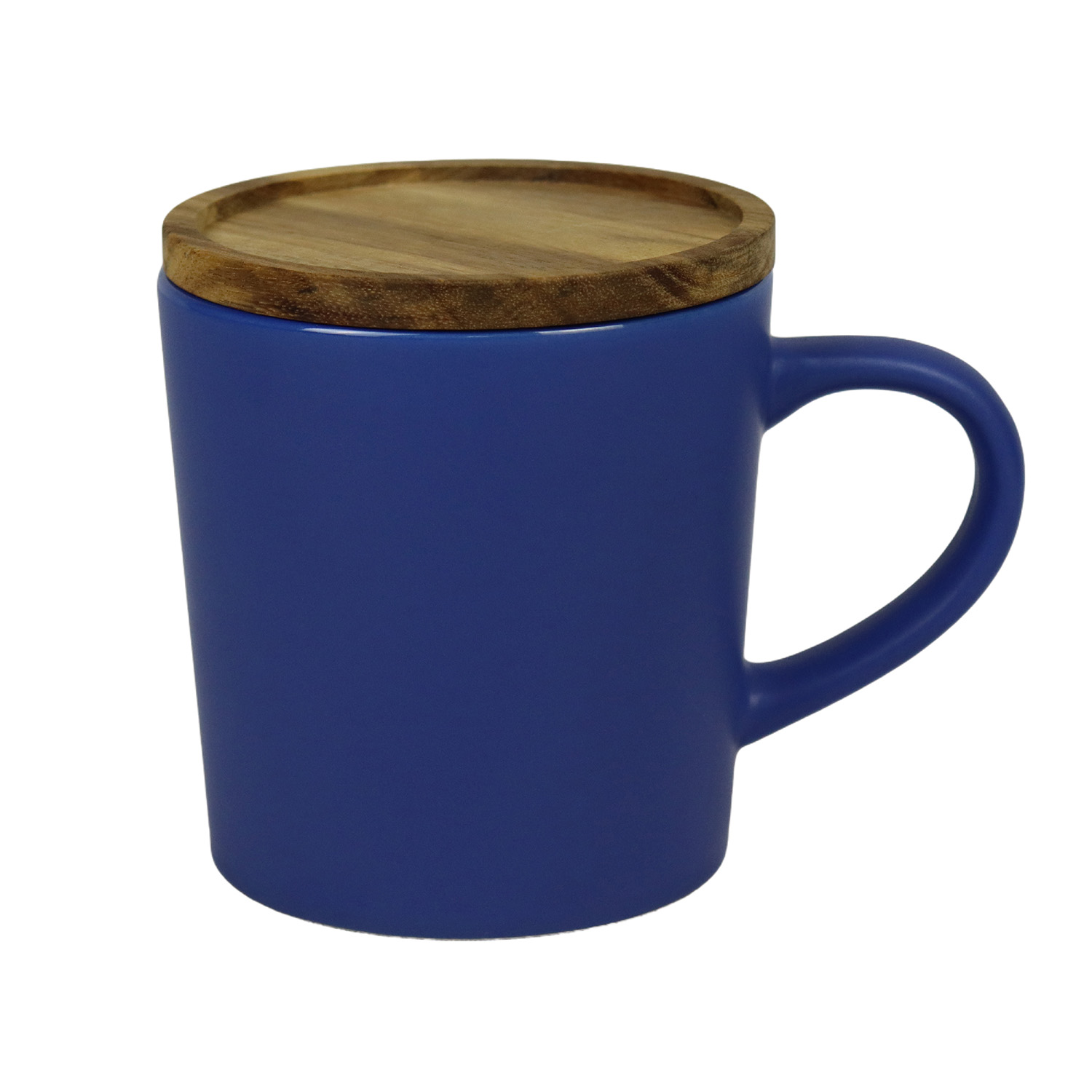 16oz Ceramic Mug with Wood Lid 5