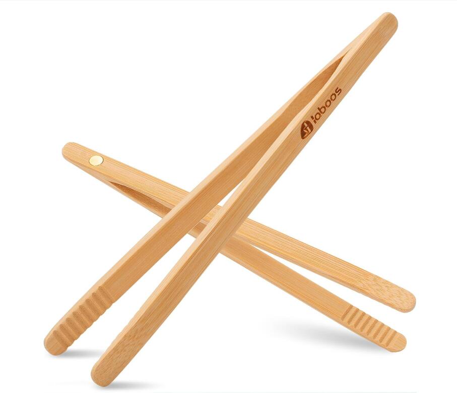 Magnetic bamboo tea tongs 2