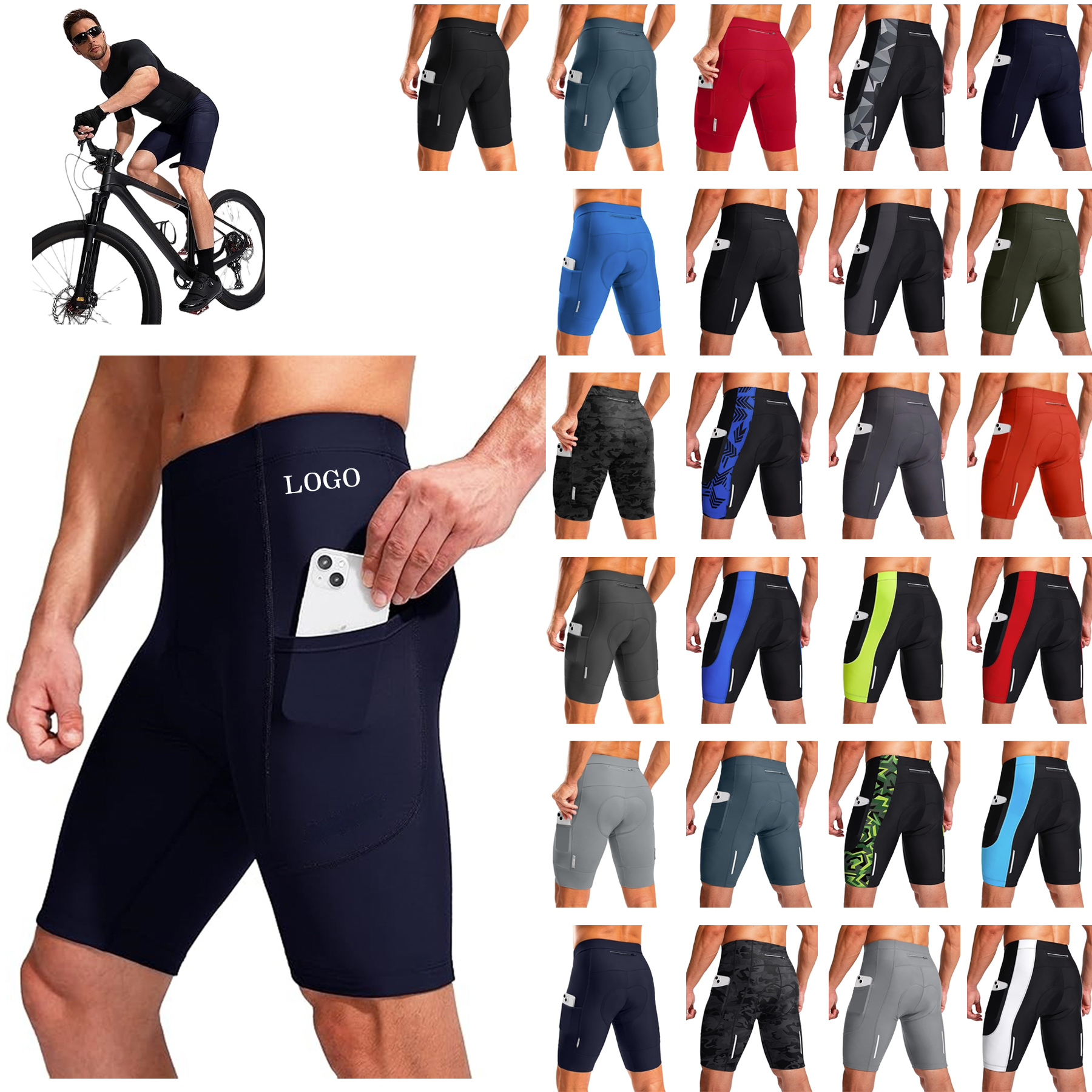 Men's Bike Shorts 12