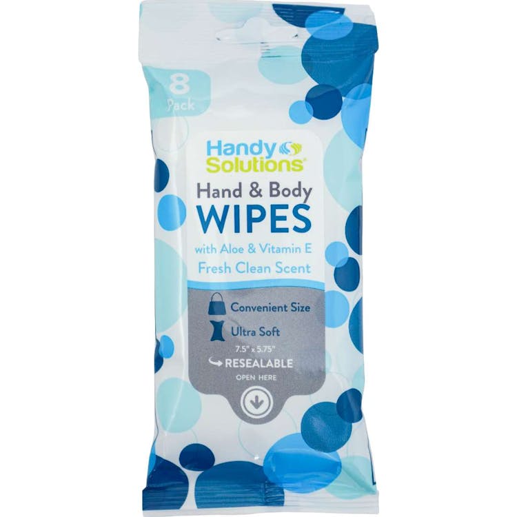 Handy Solutions Hand & Body Wipes 1