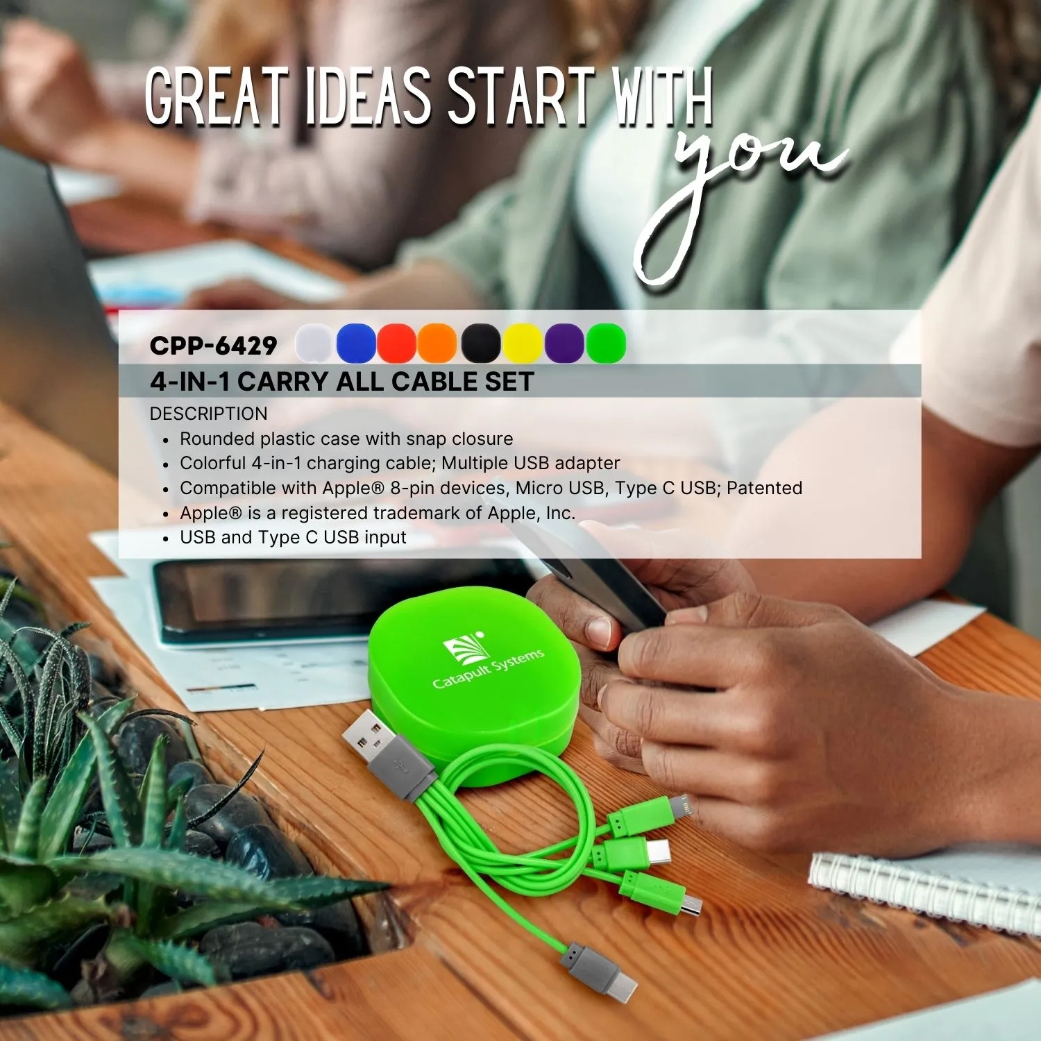 4-IN-1 CARRY ALL CABLE SET 14