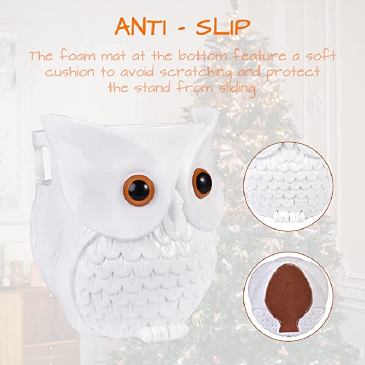 Owl Statue Smart Speaker Holder Stand 11