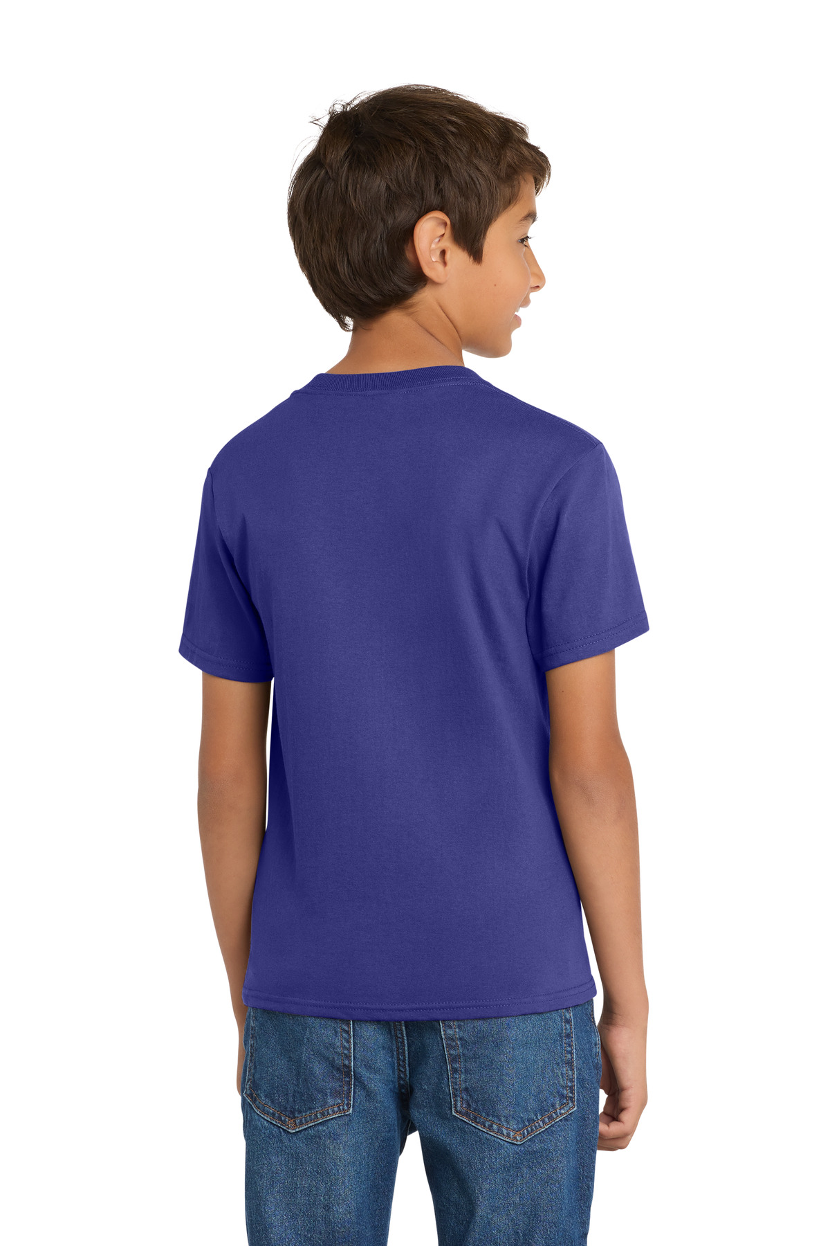 Port & Co Youth Core Cotton Tee. PC54Y 414