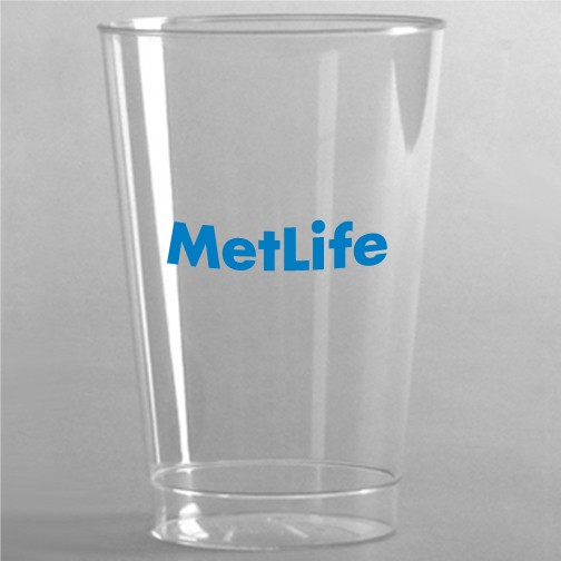 10 oz.Crystal Clear Plastic Cup 1