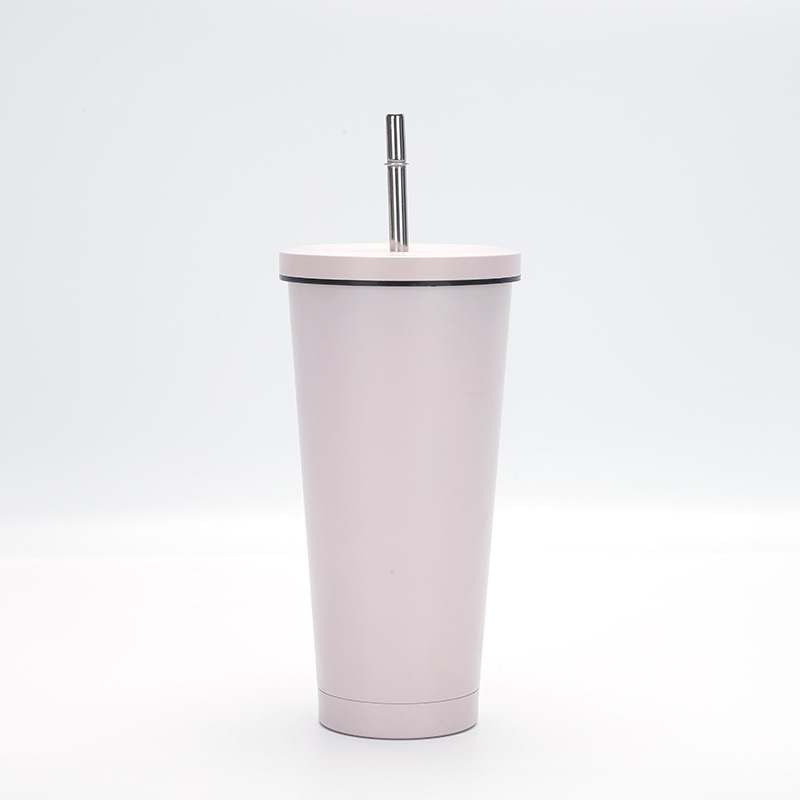17 oz Stainless Steel Tumbler W/ Straw 8