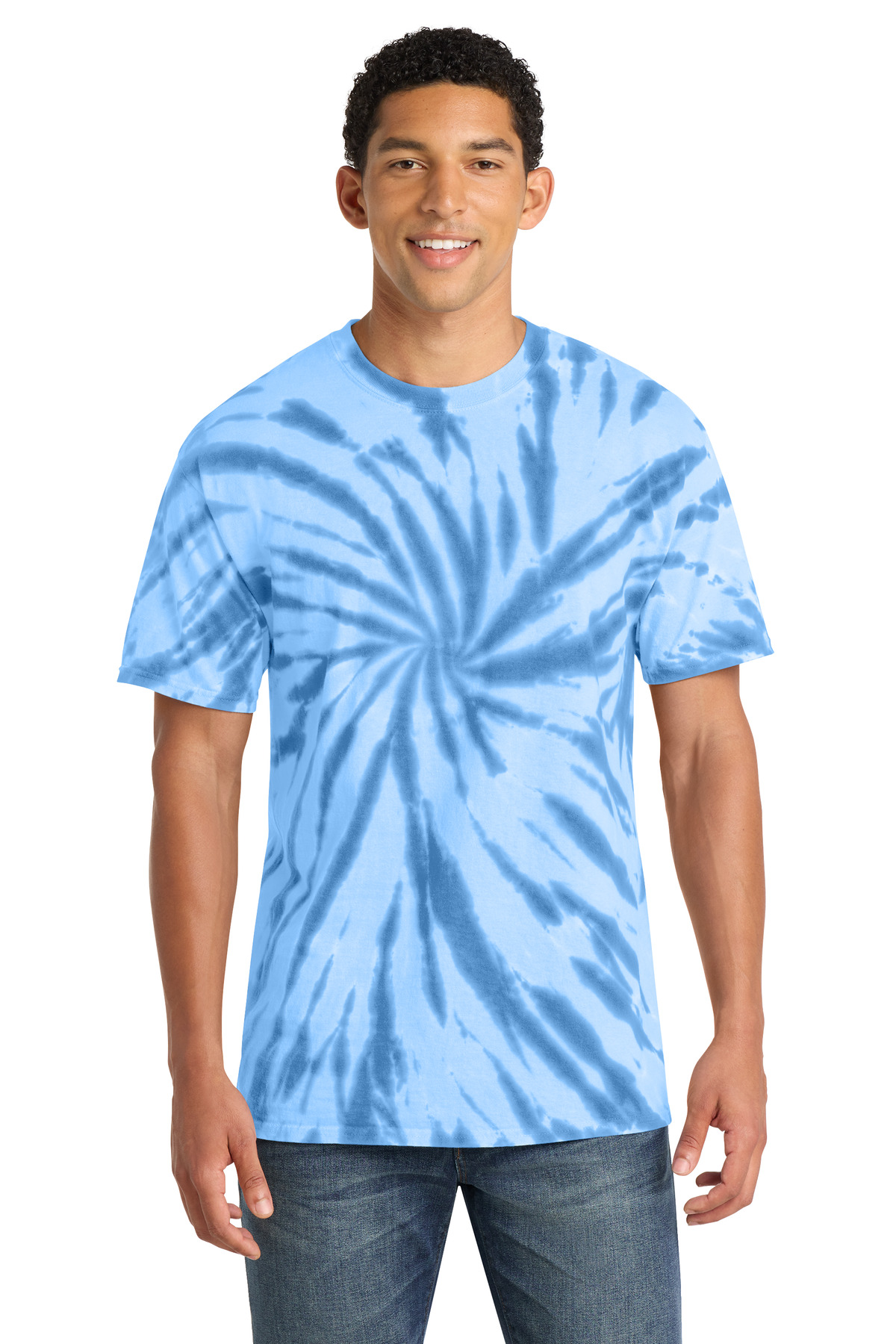 Port & Co Tie-Dye Tee. PC147 130