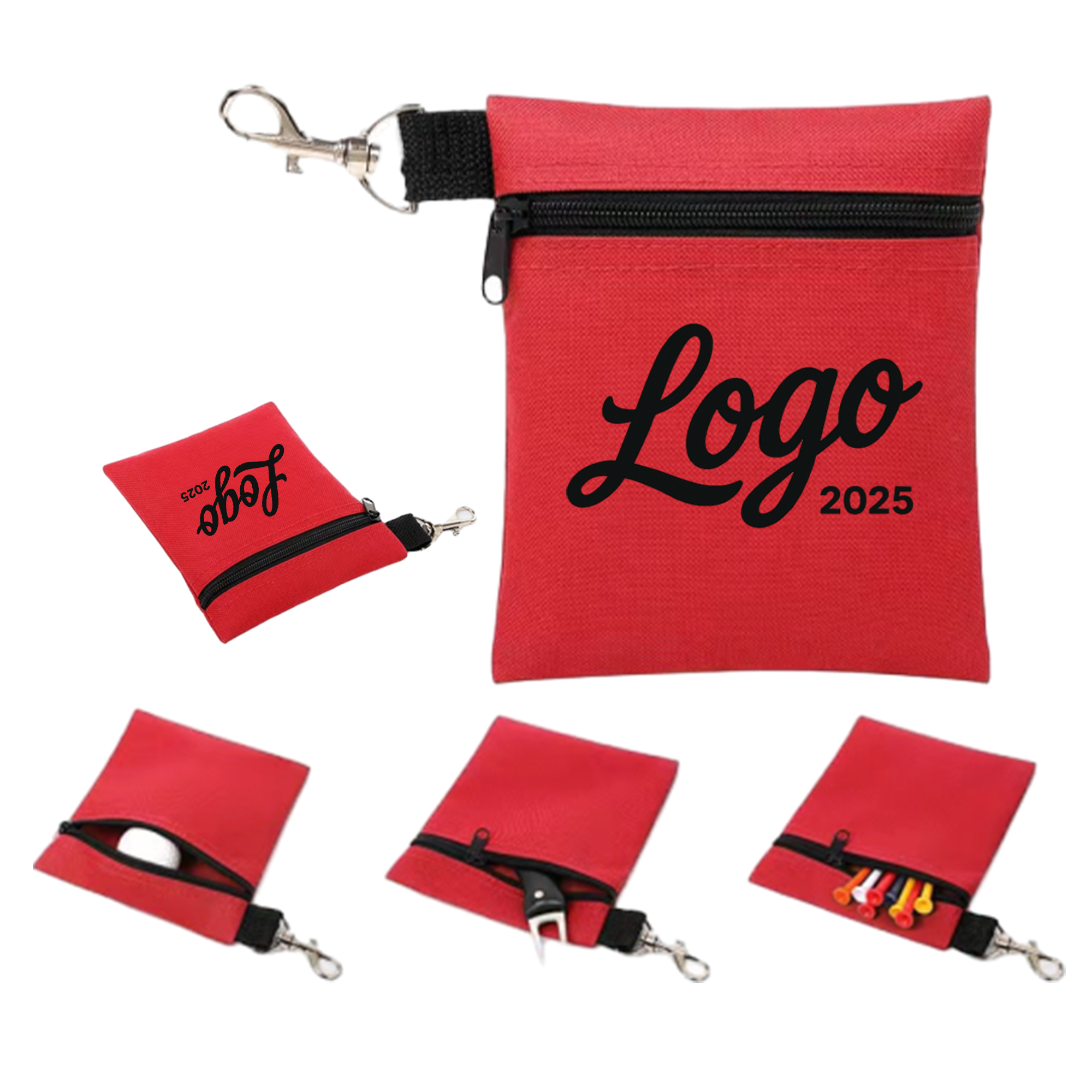 Small Storage Pouch With Hanging Clip 2