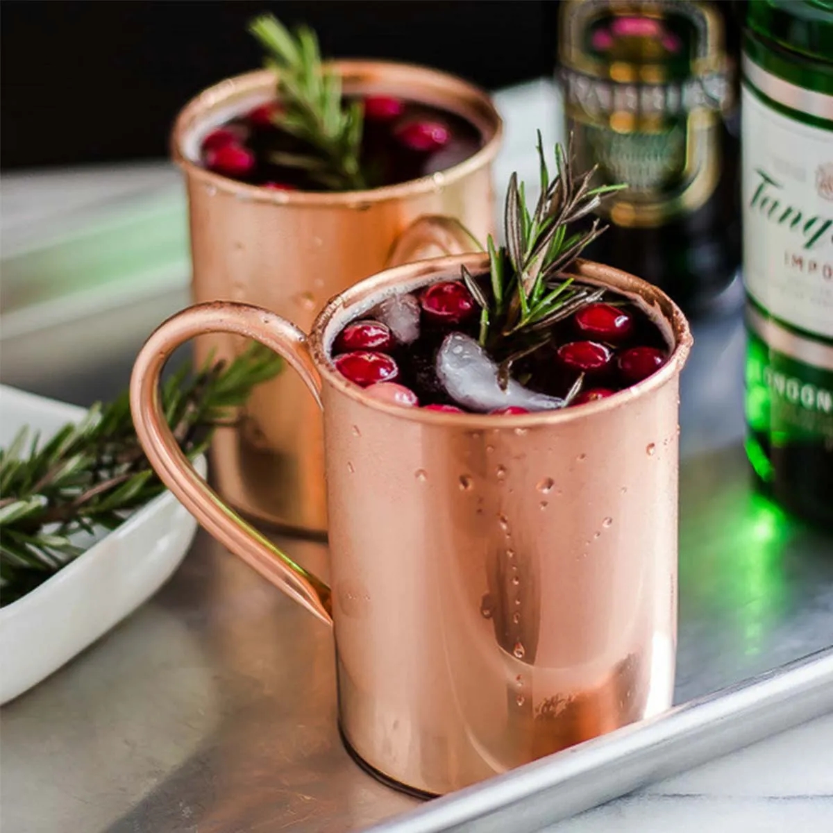 14 oz.Custom Classic Stainless Steel Moscow Mule Mugs 7