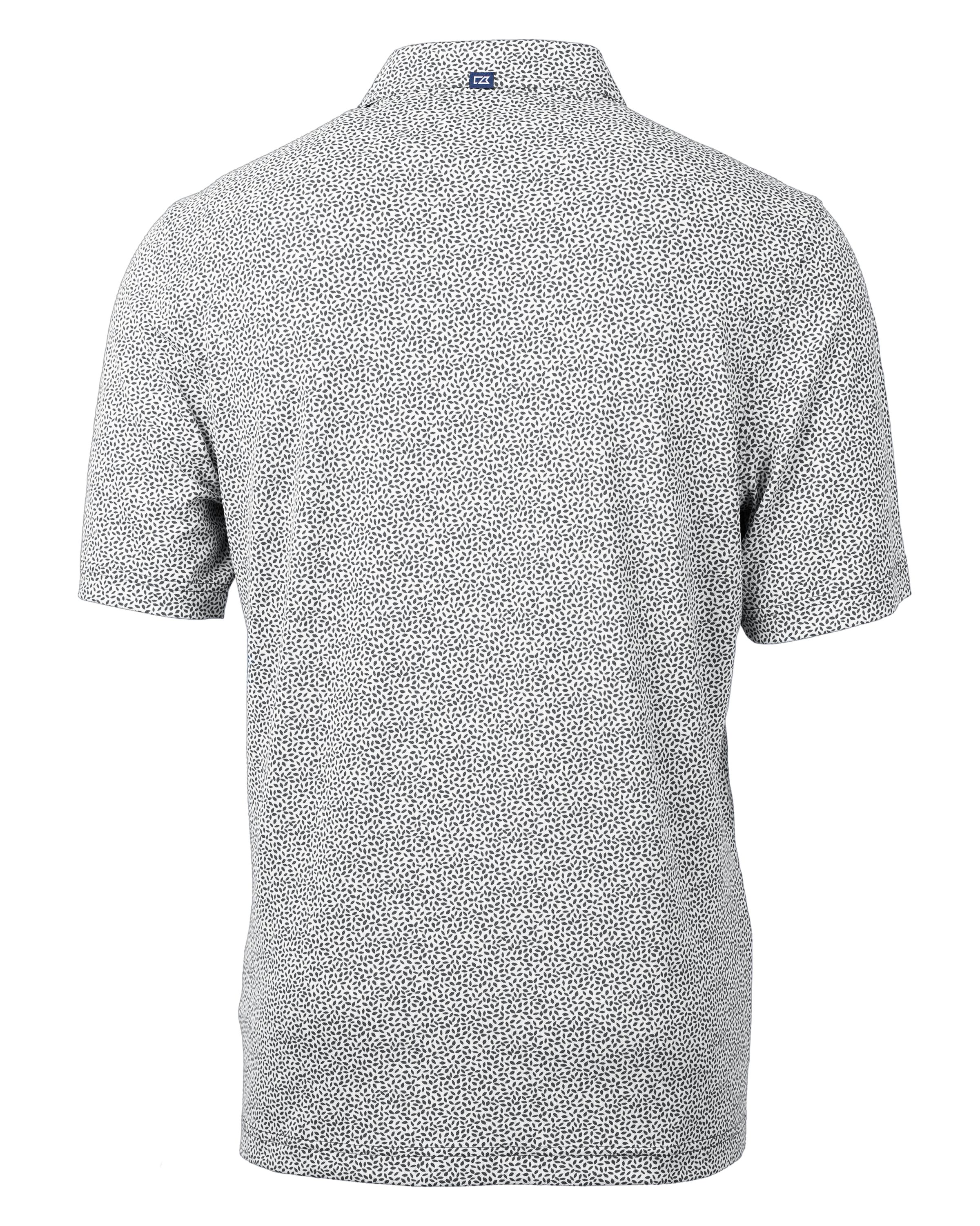 Cutter & Buck Virtue Recycled Botanical Print Featherlight Pique Mens  Polo 41