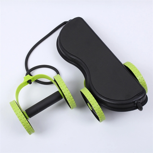 Multifuncti Muscle Training Pull Rope Fitness Wheel 7