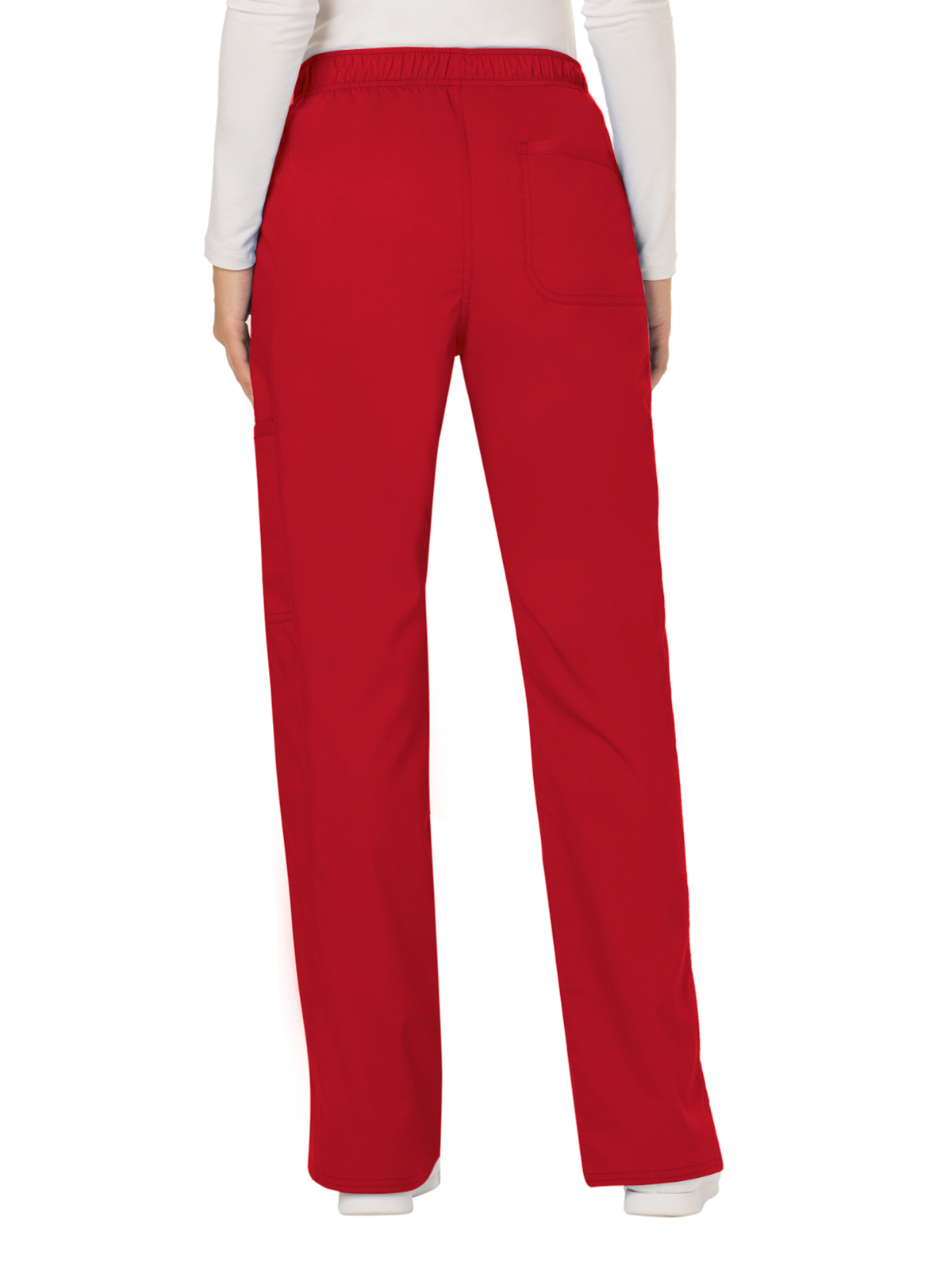 Cherokee - Workwear Revolution - Women's 5-Pocket Mid Rise Drawstring Pant 3