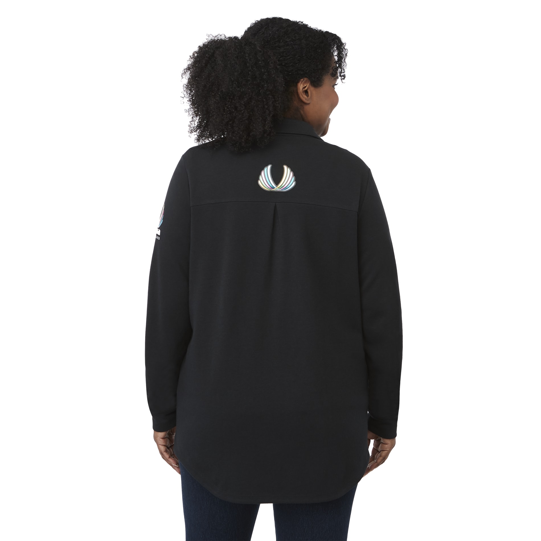 RIGI Eco Knit Button Cardi - Women's, custom women's shirt with logo imprint 170