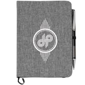 FSC® Mix 5" x 7" Heathered Bound Notebook 48