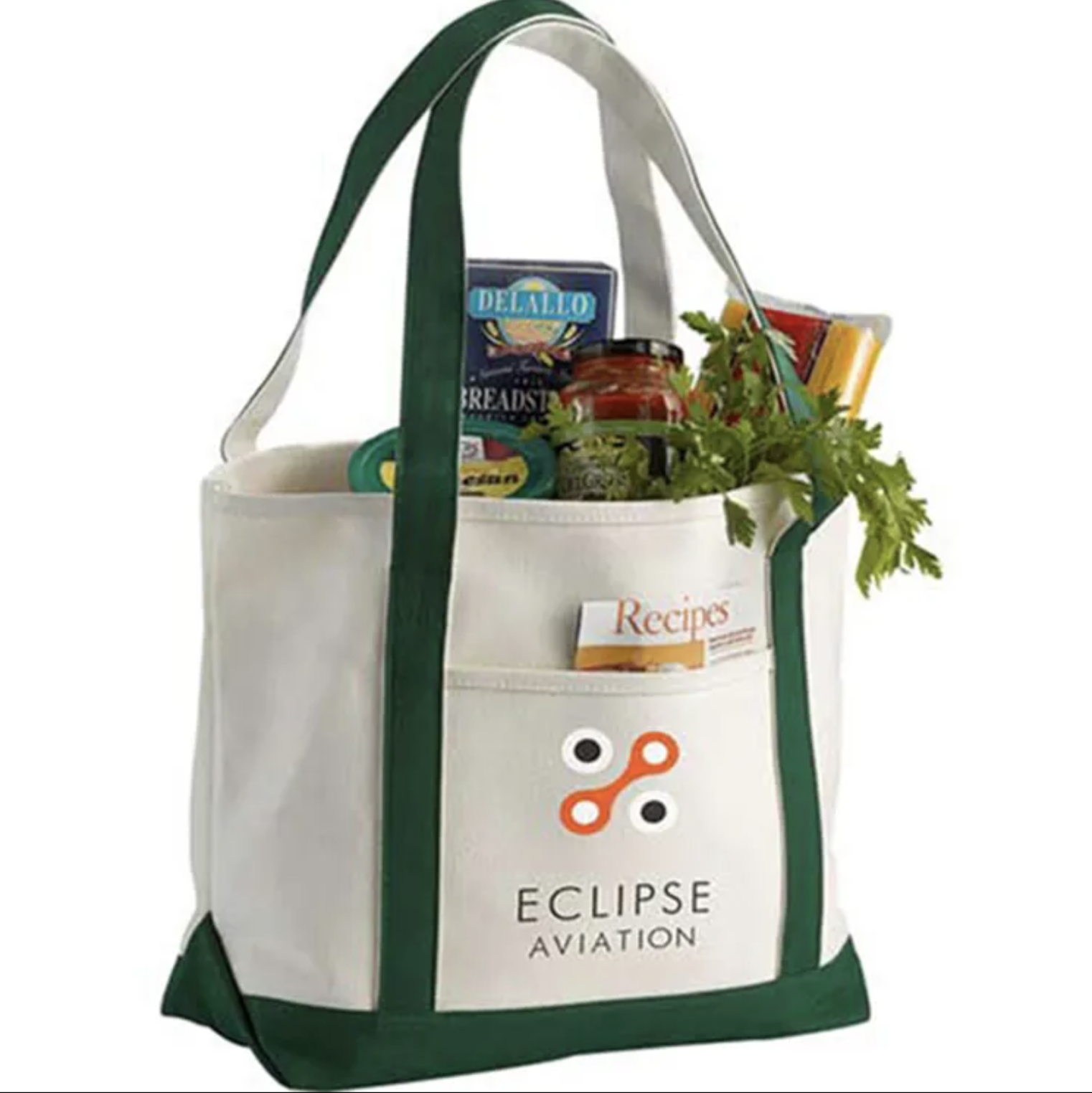 12 OZ COTTON CANVAS BOAT TOTE BAG 4