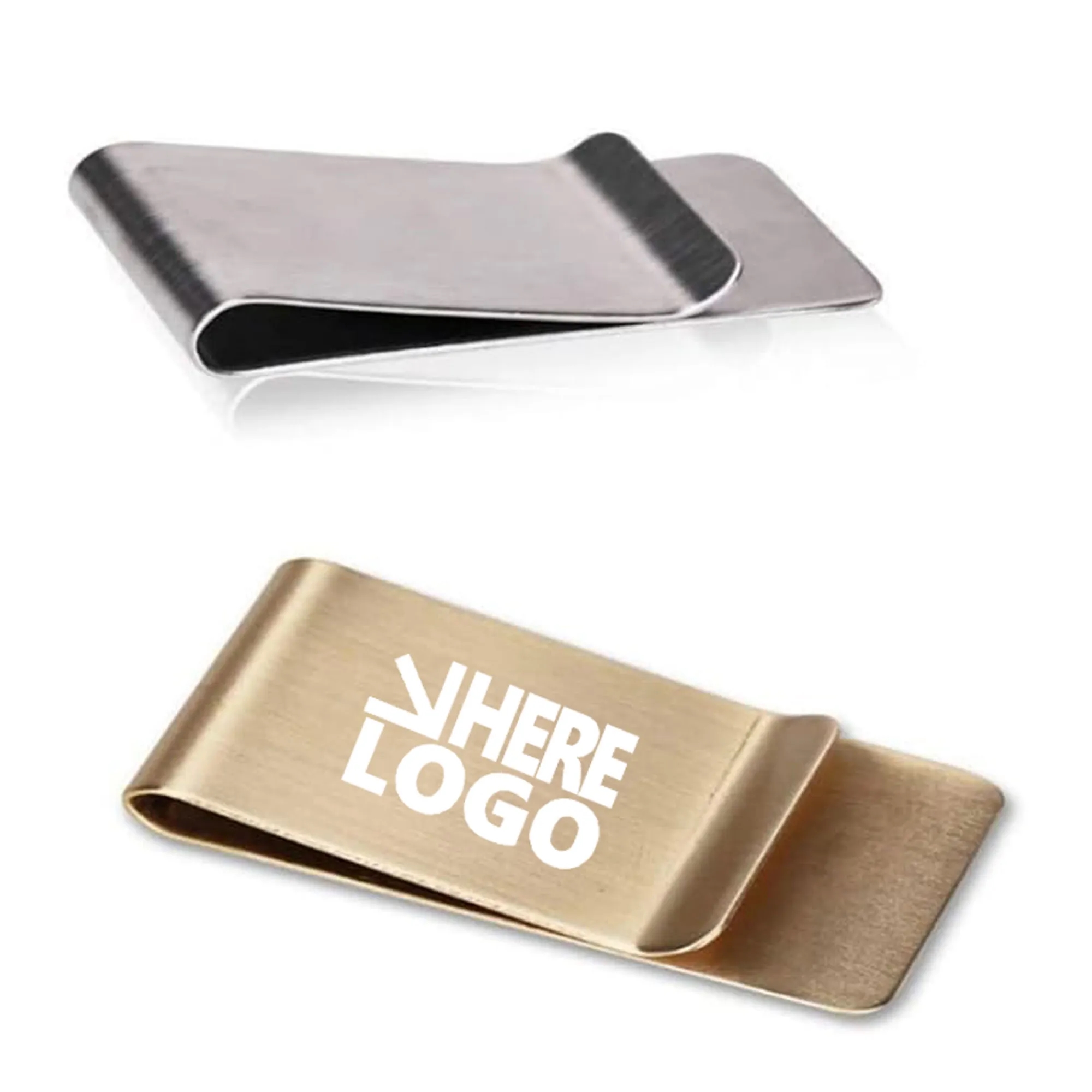 MOQ 100PCS Stainless Steel Money Clips 1