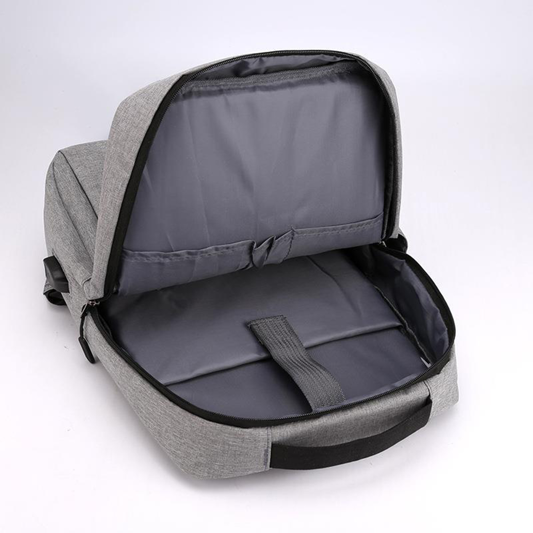 Double Zipper Business Laptop Backpack 2