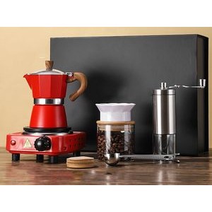 7pcs Portable Espresso Coffee Maker Set With Premium Gift Box 2