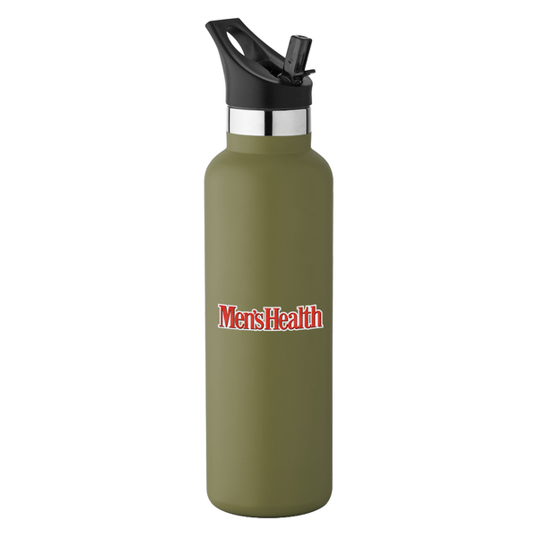 20 oz Basecamp Mesa Tundra Bottle with Screw Top and Flip-Top Straw Lid 174