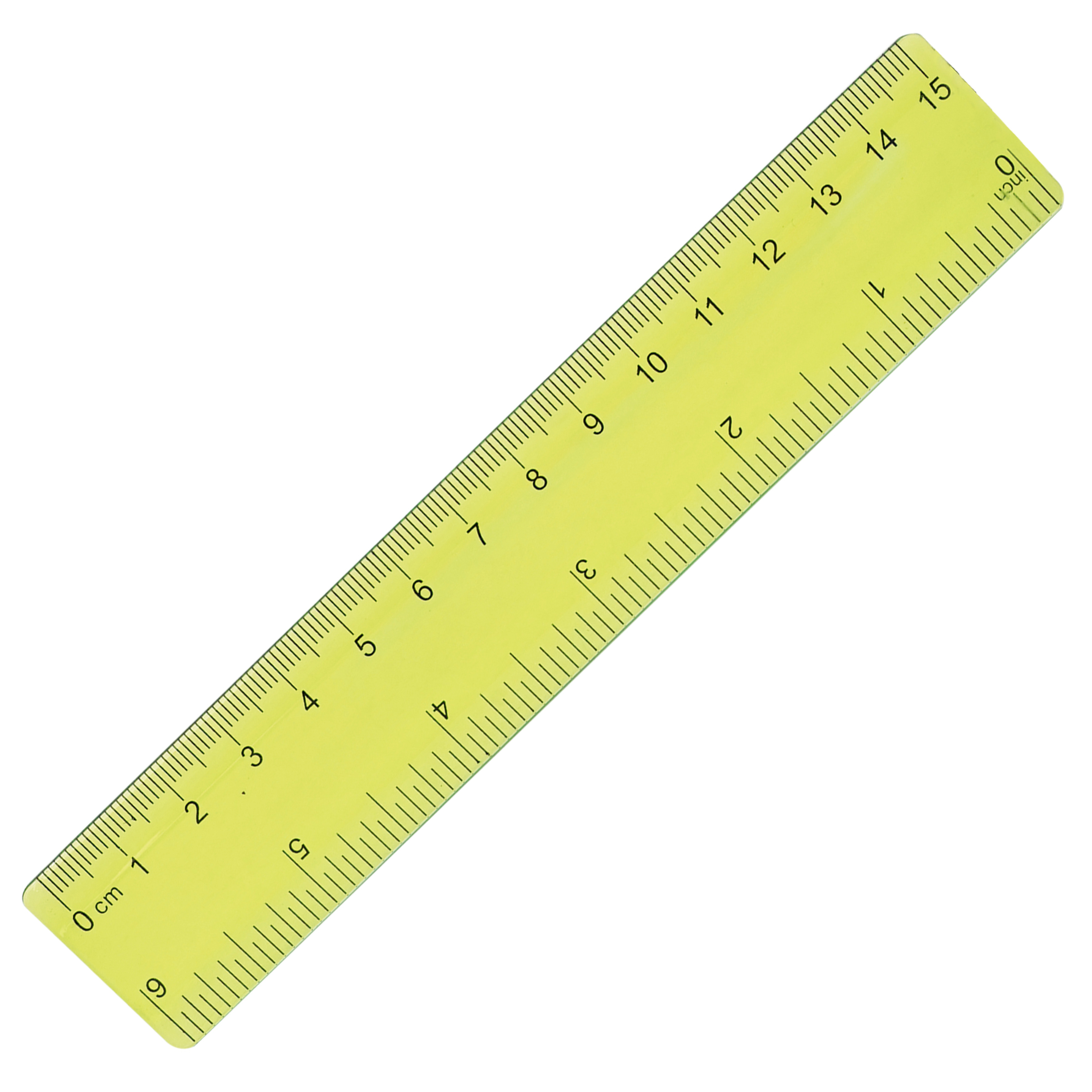 Plastic Colored Thick Transparent Rulers 6