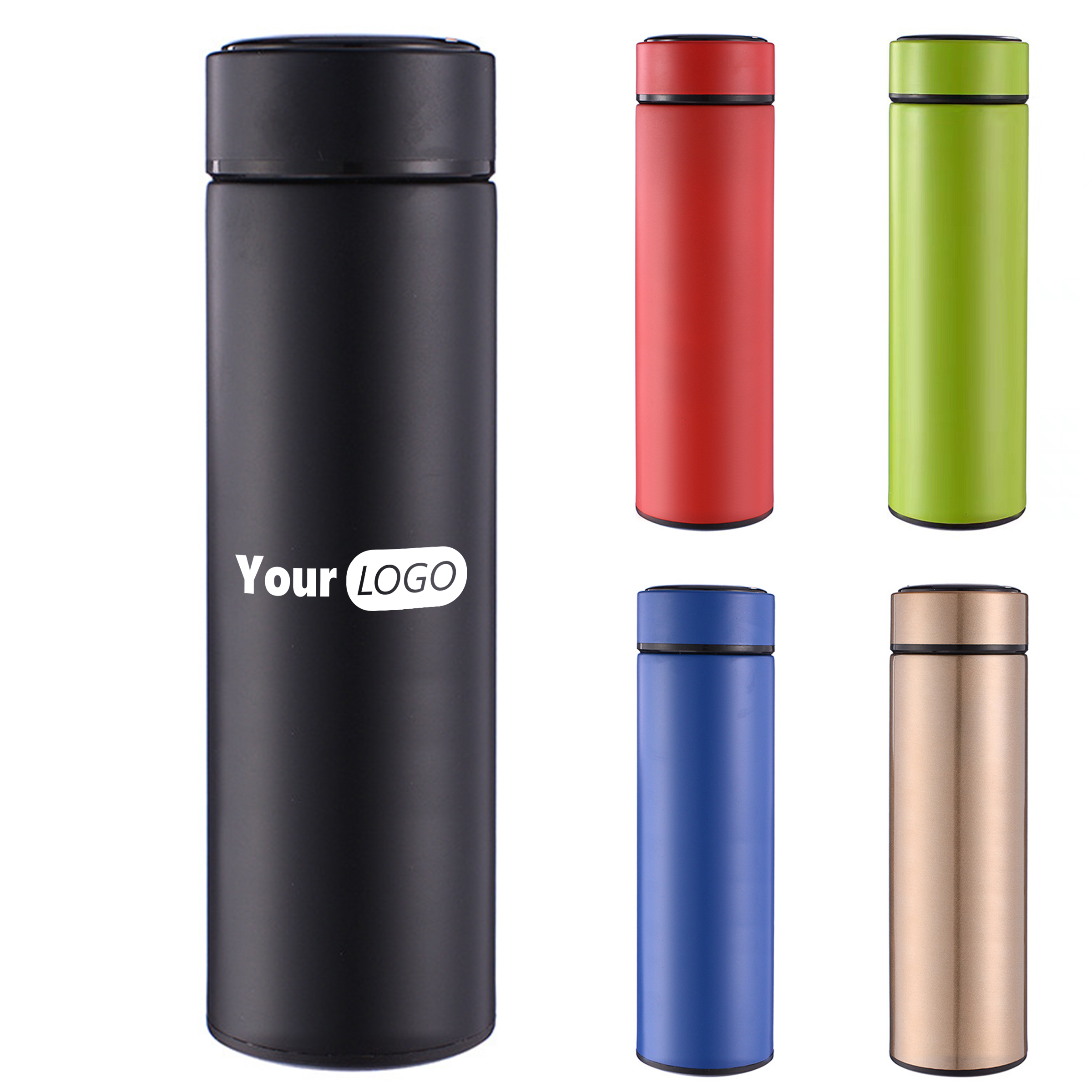 Stainless Steel 17oz Customizable Thermos Bottle 4