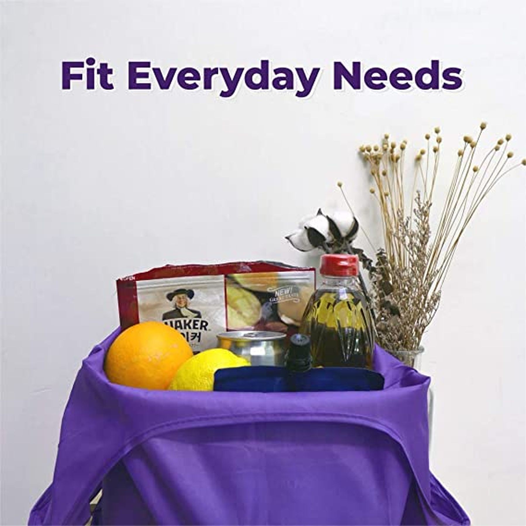 Reusable Grocery Bags Foldaway Tote Bag With Pouch 2