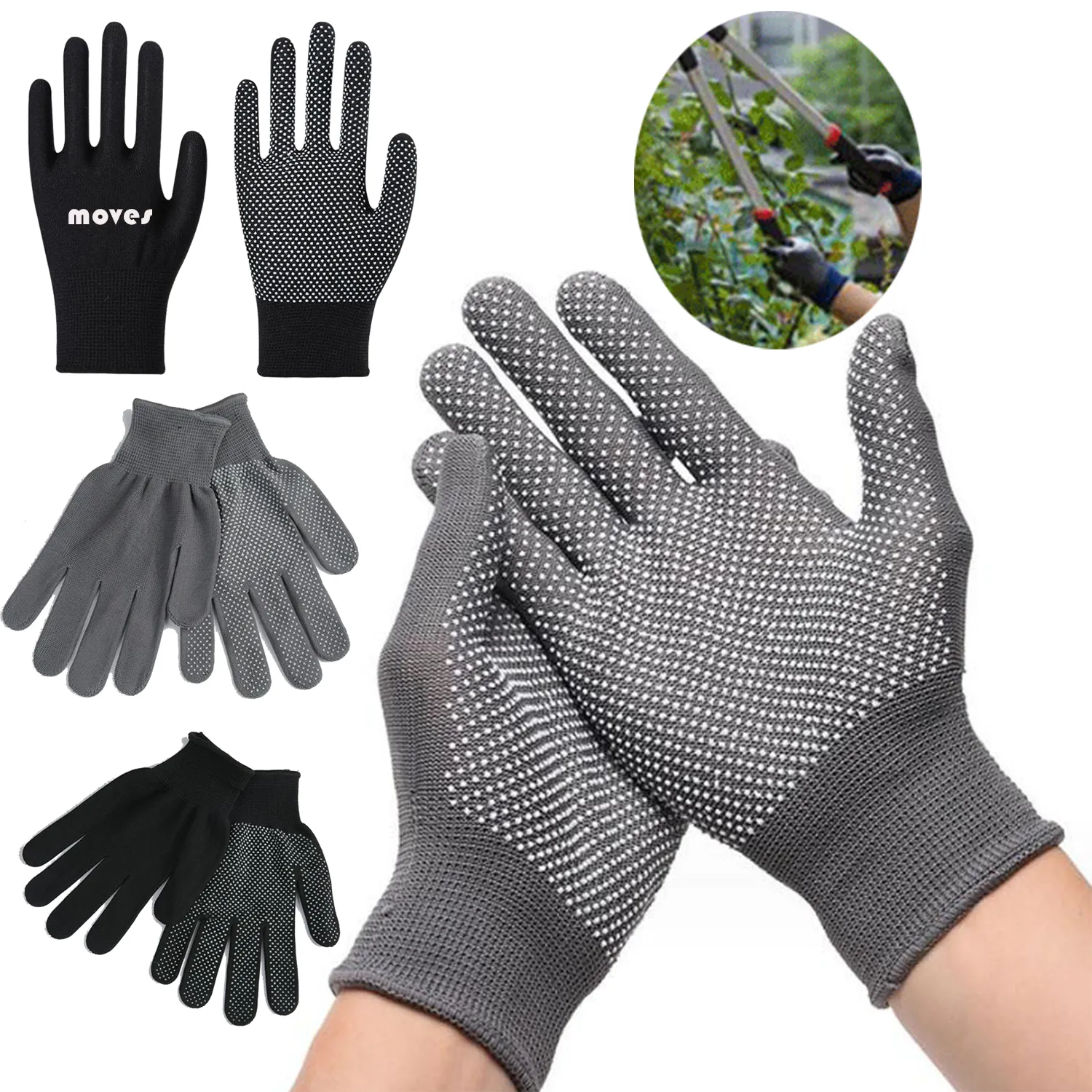 Nylon Work Gloves 3