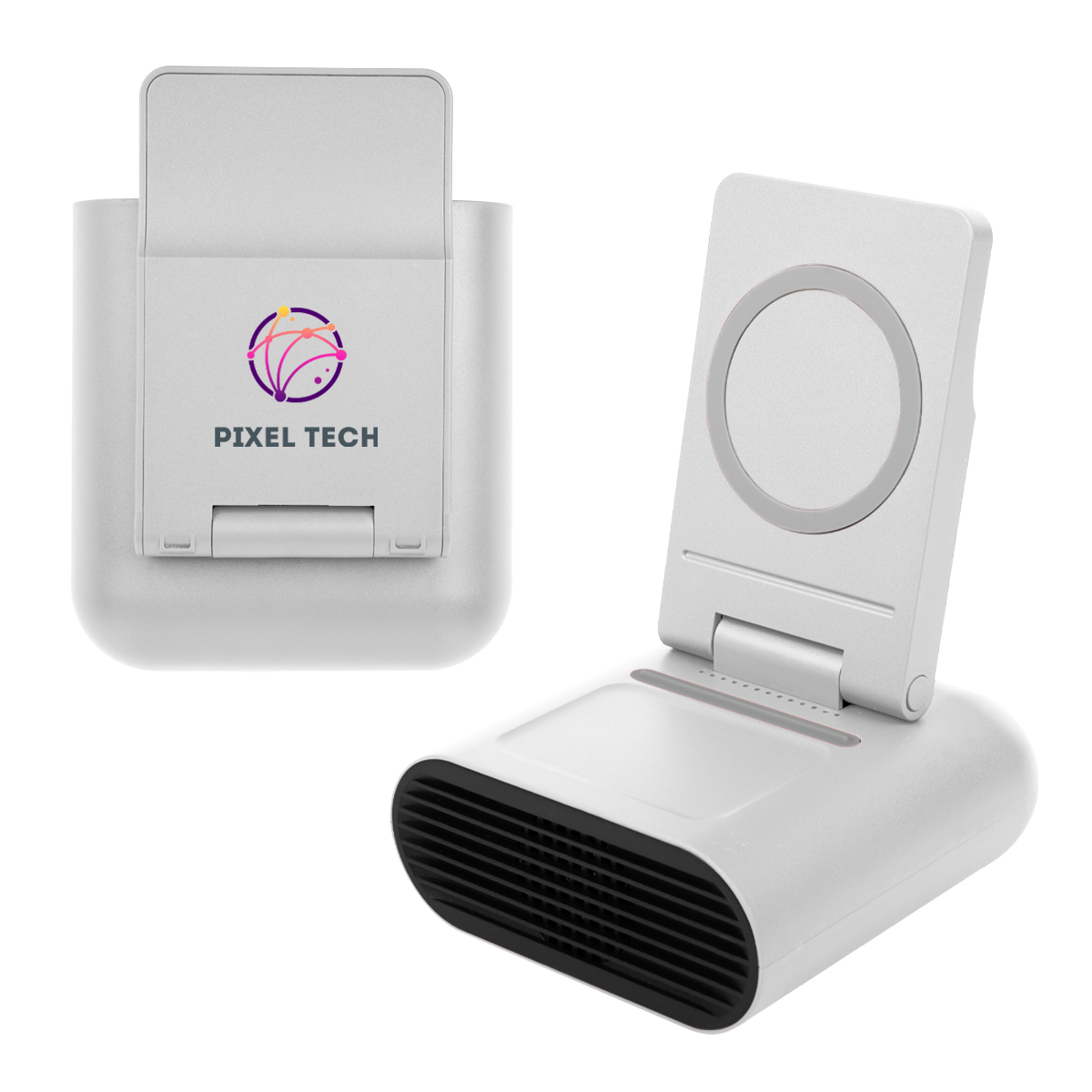 Duet Wireless Charger With Speaker & Phone Stand 12