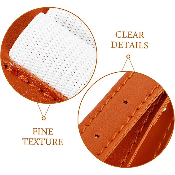 PU Leather Round Golf Tee Bag Holder 1